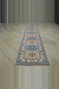 3x14 Wool Oushak Rug Runner  94,412 - Turkish Rug Runner  $i