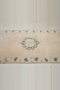 3x5.5 Salmon Pink Turkish Carpet Rug 90,167 - Turkish Carpet Rug  $i