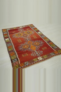 3x5 Beautiful Afyon Emirdag Kilim Rug 100,145 - Turkish Kilim Rug  $i