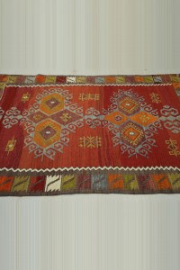 3x5 Beautiful Afyon Emirdag Kilim Rug 100,145 - Turkish Kilim Rug  $i