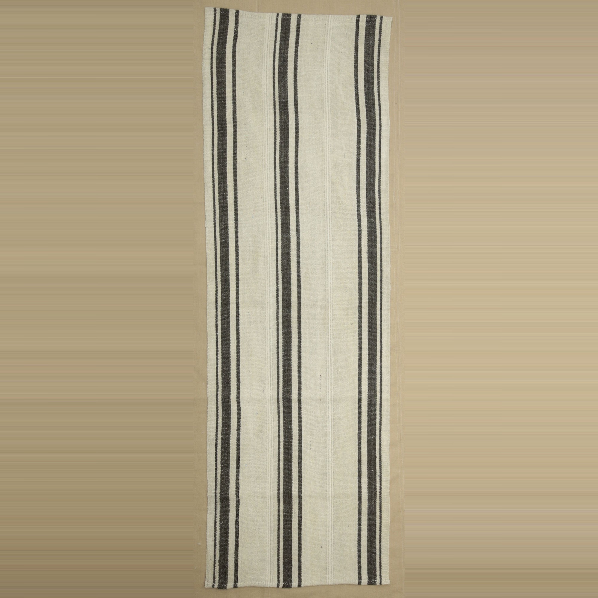 3x9 Modern Decor Hemp Kilim Rug Runner. 92,284 - Turkish Rug Runner
