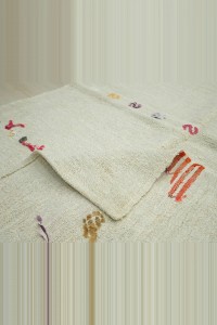 4.5x11 Primitive Decor Hemp Kilim Rug 136,332 - Turkish Hemp Rug $i