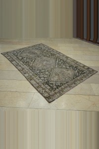 4.5x7 Vintage Siraz Persian Rug 138,214 - Turkish Carpet Rug  $i