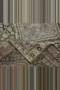 4.5x7 Vintage Siraz Persian Rug 138,214 - Turkish Carpet Rug  $i