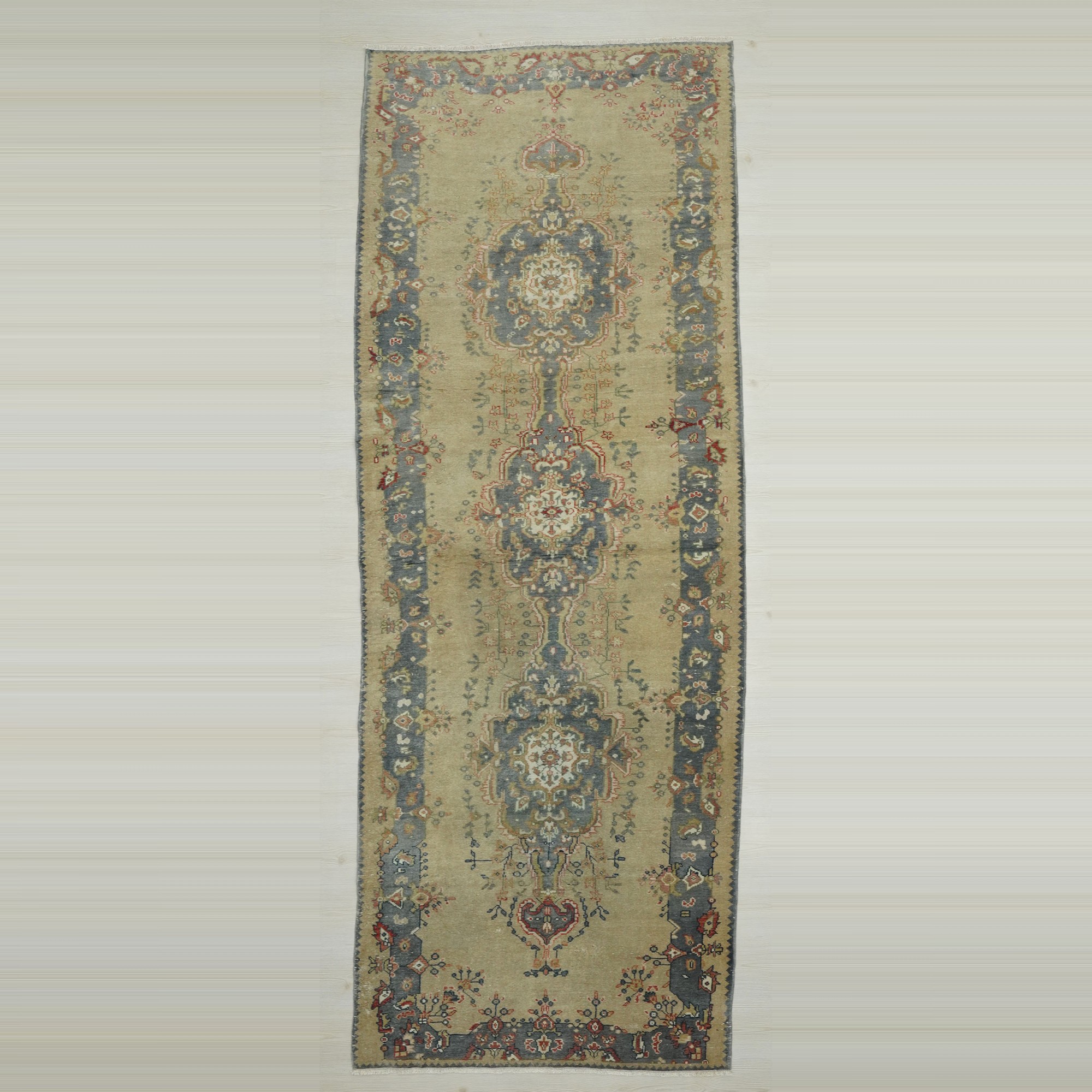 4x11.5 Old Sivas Carpet Rug Runner. 132,344 - Turkish Rug Runner