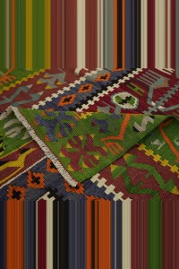 4x6 Tree Of Life Pattern Turkish Kilim Rug. 114,174 - Turkish Kilim Rug  $i