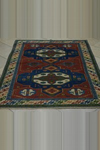 4x6 Turkish Colorful Carpet Rug 129,166 - Turkish Carpet Rug  $i
