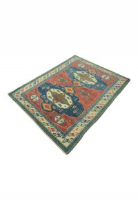4x6 Turkish Colorful Carpet Rug 129,166 - Turkish Carpet Rug  $i