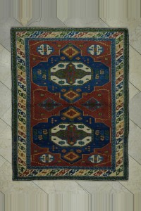 4x6 Turkish Colorful Carpet Rug 129,166 - Turkish Carpet Rug  $i