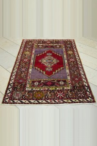 4x6 Turkish Kirsehir Village Woven Carpet Rug 108,173 - Turkish Carpet Rug $i
