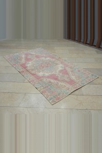 4x7.3 Vintage Village Woven Turkish Carpet Rug 127,222 - Turkish Carpet Rug $i