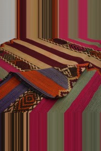 4x7 Minimalist Stripe Kilim Rug. 130,210 - Turkish Kilim Rug  $i