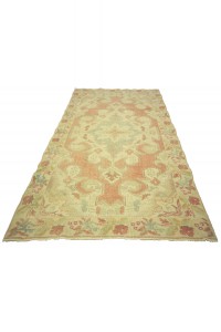 4x8 Light Color Oushak Rug 131,230 - Turkish Carpet Rug  $i