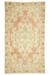 Turkish Carpet Rug 4x8 Light Color Oushak Rug 131,230