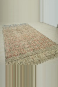 5.5x11.4 Vintage Oushak Rug. 169,346 - Oushak Rug $i