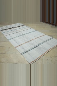 5x10 stripe turkish hemp kilim rug 153,300 - Turkish Hemp Rug $i