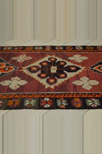 5x11 Semi Old Kars Kilim Rug 161,340 - Turkish Kilim Rug  $i