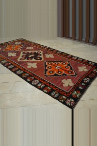 5x11 Semi Old Kars Kilim Rug 161,340 - Turkish Kilim Rug  $i