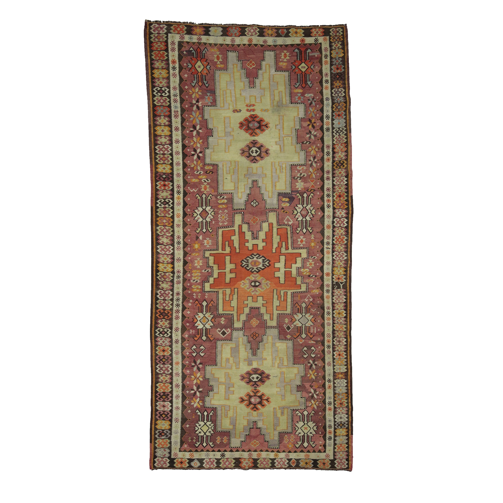 5x12 Kars Kilim Rug 163,354 - Turkish Kilim Rug