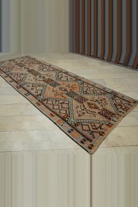 5x13 Long And Wide Old Flat Weave Kars Kilim Rug 145,406 - Turkish Kilim Rug  $i