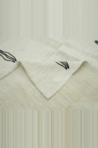 5x6.6 Modern Hemp Kilim Rug 152,195 - Turkish Hemp Rug $i