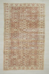 5x8.5 Seven Hill Flower Pattern Rug. 162,260 - Oushak Rug $i