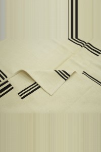 5x8 Broken Striped Wool Flat Weave Modern Rug 145,250 - Turkish Natural Rug $i