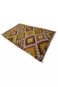 5x8 Feet Turkish Kilim Rug 157,244 - Turkish Kilim Rug $i