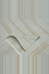 5x8 Minimalist Decor Stripe Hemp Kilim Rug 157,260 - Turkish Hemp Rug $i