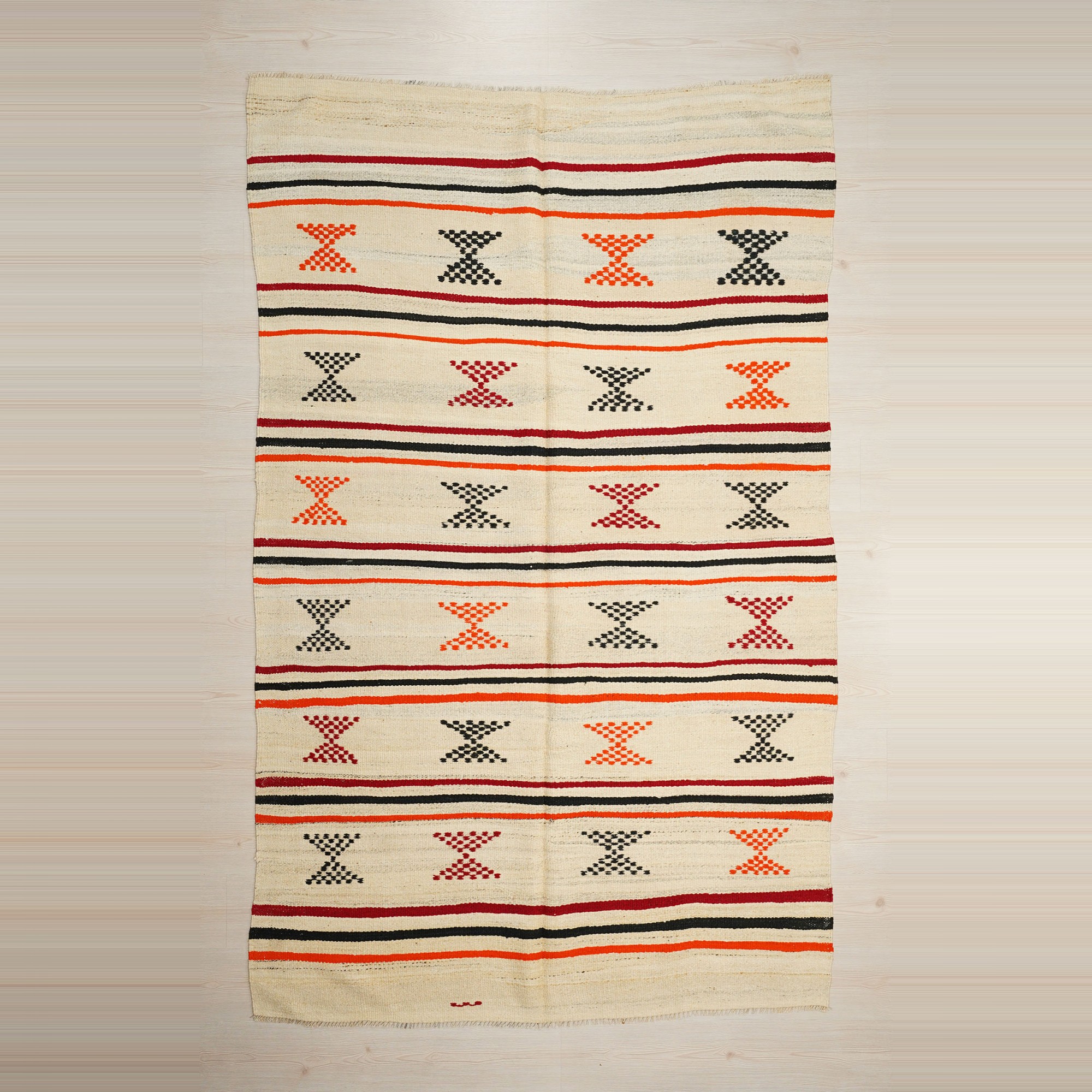 5x8 Natural Kilim Rug. 158,251 - Turkish Natural Rug