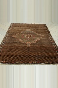 5x8 Old Antique Kars Carpet Rug 162,244 - Turkish Carpet Rug $i