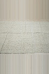 5x8 Palain Off White Organic Hemp Kilim Rug 159,253 - Turkish Hemp Rug $i