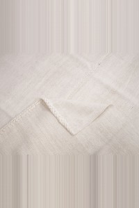 5x8 White Hemp Kilim Rug. 160,230 - Turkish Hemp Rug $i