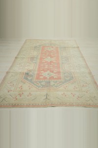 5x8 Wool Vintage Oushak Rug 160,237 - Oushak Rug $i