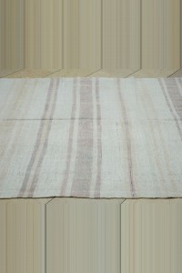 5x9.5 vintage stripe turkish hemp kilim rug 156,290 - Turkish Hemp Rug $i