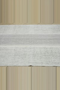 5x9 Cotton Kilim Rug. 158,263 - Grey Turkish Rug $i