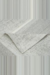 5x9 Cotton Kilim Rug. 158,263 - Grey Turkish Rug $i