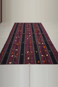 5x9 Old Malatya Savak Kilim Rug 156,272 - Turkish Kilim Rug  $i