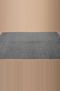 5x9 Overdye Grey Hemp Rug 136,265 - Turkish Hemp Rug $i