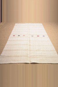 5x9 Stripe Hemp Kilim Rug. 157,269 - Turkish Hemp Rug $i