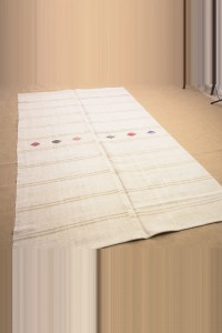 5x9 Stripe Hemp Kilim Rug. 157,269 - Turkish Hemp Rug $i