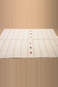 5x9 Stripe Hemp Kilim Rug. 157,269 - Turkish Hemp Rug $i
