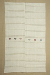Turkish Hemp Rug 5x9 Stripe Hemp Kilim Rug. 157,269