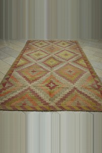 6.5x10 Brown Oushak Cicim Kilim Rug. 194,320 - Turkish Kilim Rug  $i