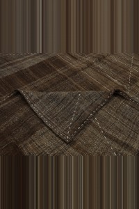 6.5x11.5 Natural Brown Mazandaran Kilim Rug 198,354 - Turkish Natural Rug $i