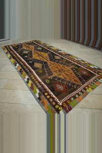 6.5x13 Antique Sivas Sarkisla Kilim Rug 196,400 - Turkish Kilim Rug $i