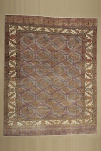 Turkish Carpet Rug 6.5x8 Old Turquman Bukara Carpet Rug. 192,243