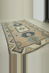 6.6x10 Wool Turkish Carpet Rug 200,307 - Oushak Rug $i