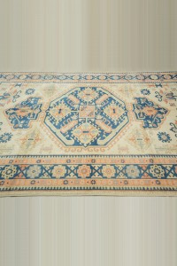 6.6x9.9 Wool Vintage Oushak Rug 203,300 - Oushak Rug $i