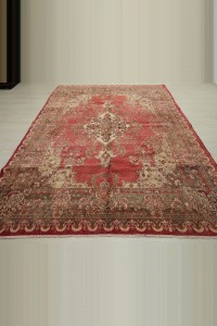 6.6x9 Old Sivas Carpet Rug. 204x288 - Turkish Carpet Rug $i